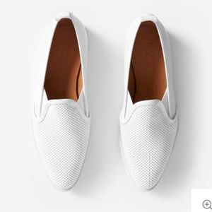 Perforated White Street Shoe from Everlane